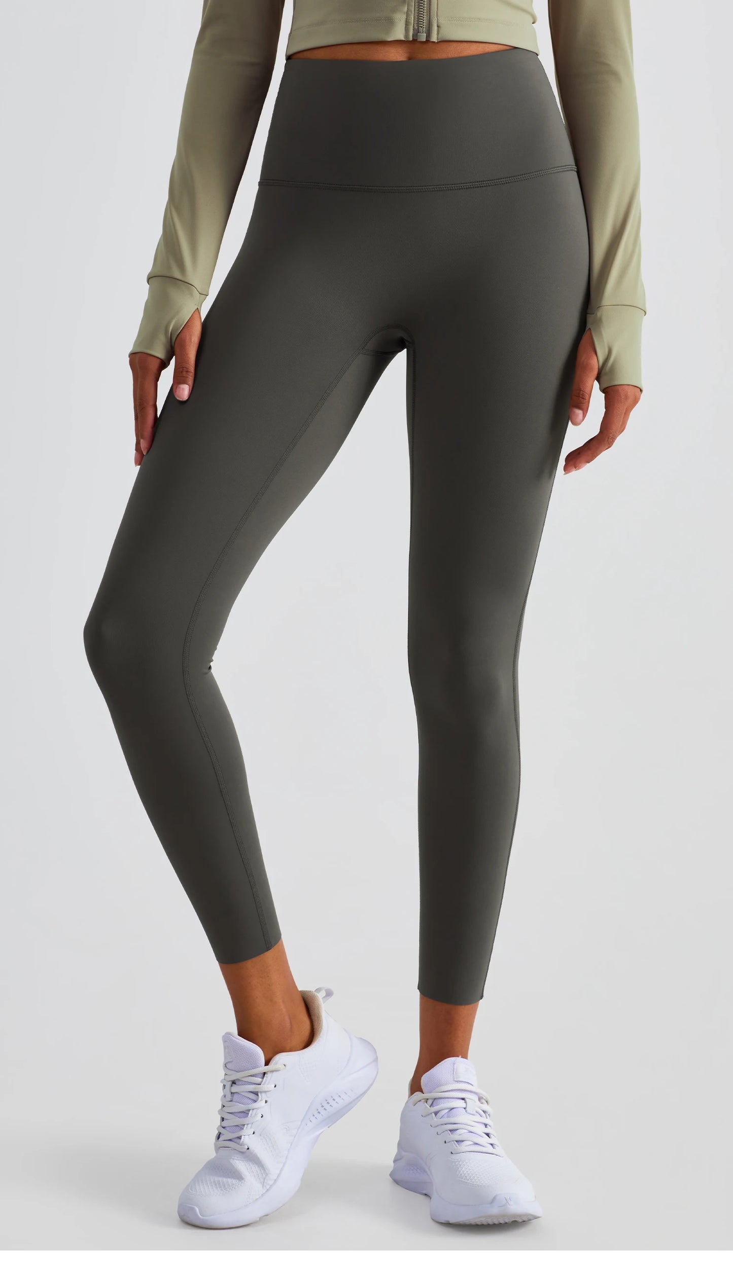 Women’s Lycra Four-Way Stretch Yoga Pants – High Waist Seamless Sports Leggings, T-Line Free Gym Fitness Wear