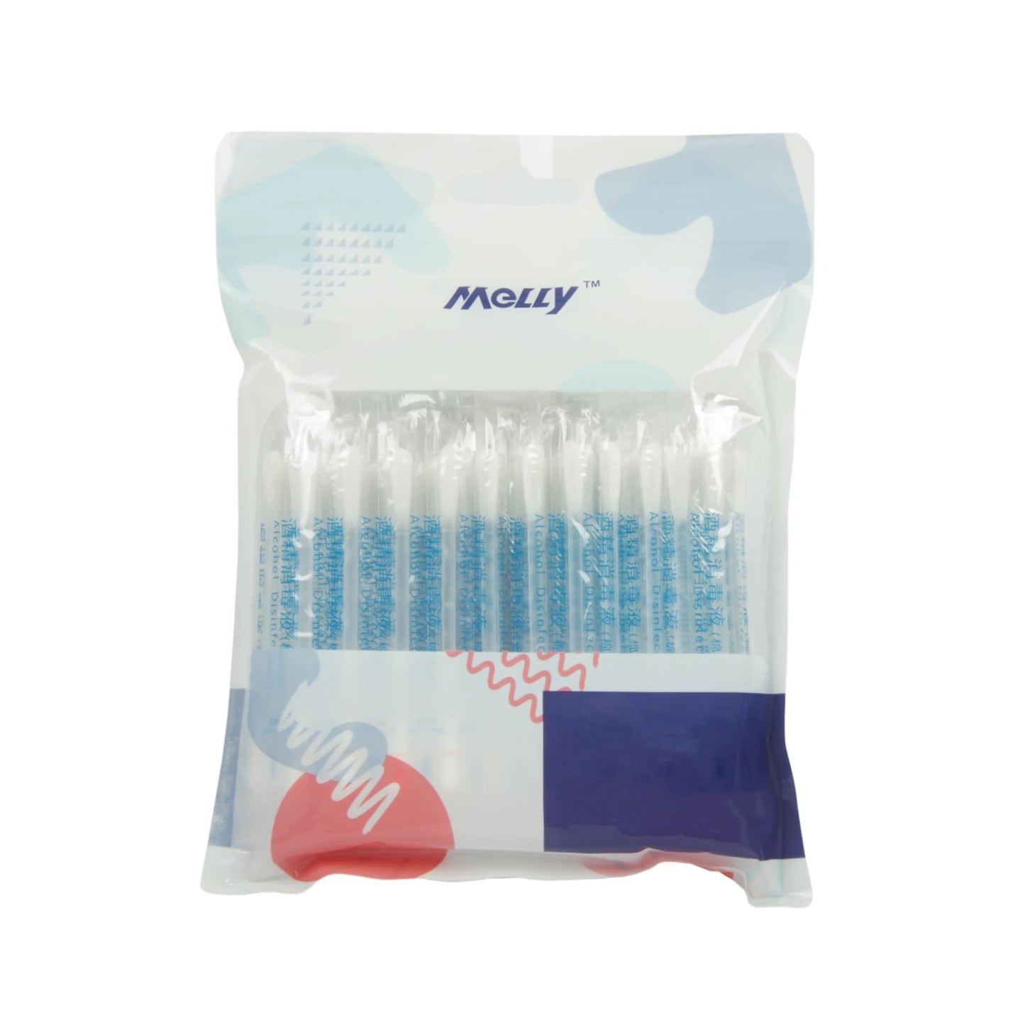 50PCS Medical Alcohol Swabs – Disposable Iodine Disinfecting Cotton Sticks for First Aid & Home Use