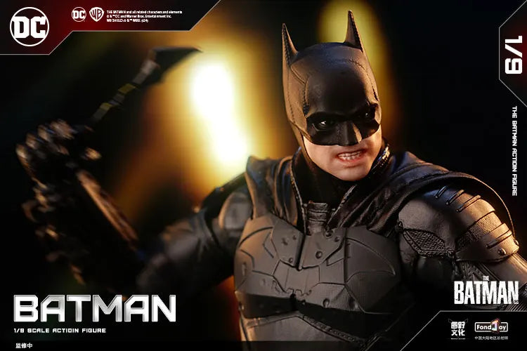 DC Robert Pattinson The Batman Action Figure — Justice League Collectible Anime Model Toy for Kids Gift