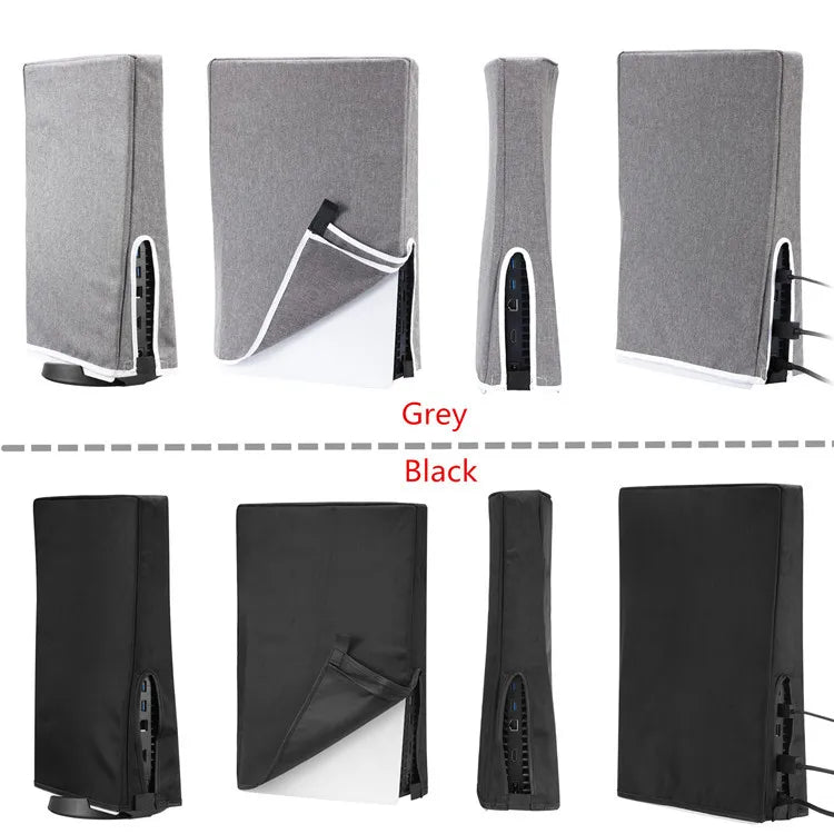 PS5 Game Console Dust-Proof Cover - Waterproof Protective Sleeve Guard for PlayStation 5