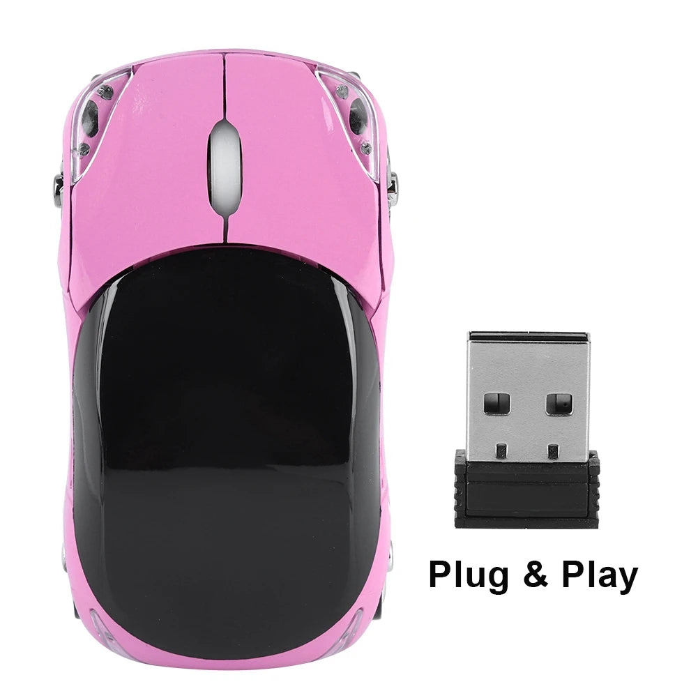 2.4G Wireless Optical Mouse 1600 DPI – Portable USB Mouse for Mac, Windows PC & Tablet, Ideal for Gaming & Office Use