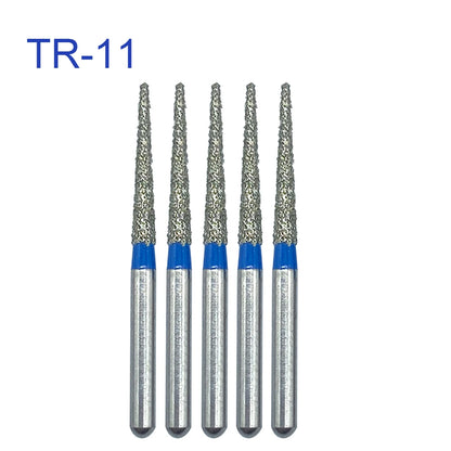 5pcs FG Dia 1.6mm Dental Drills – High-Speed Handpiece Diamond Burs for Teeth Whitening