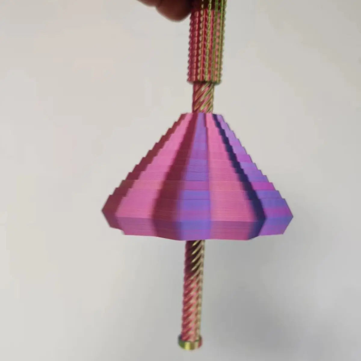 3D Printed Fidget Star - Visual Illusion Spiral Sensory Stress Relief Toy