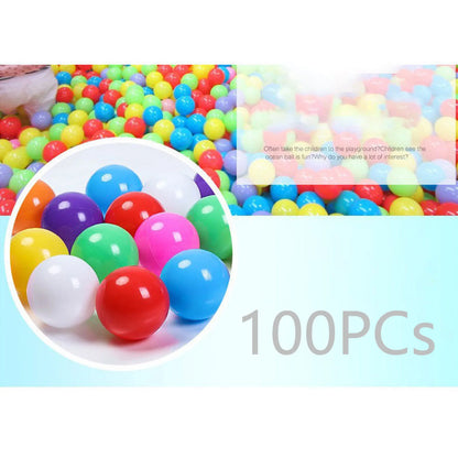 50/100PCS Colorful Soft Water Balls – Outdoor Pool & Ocean Wave Balls for Kids, Baby Toys, Eco-Friendly Stress Relief Balls