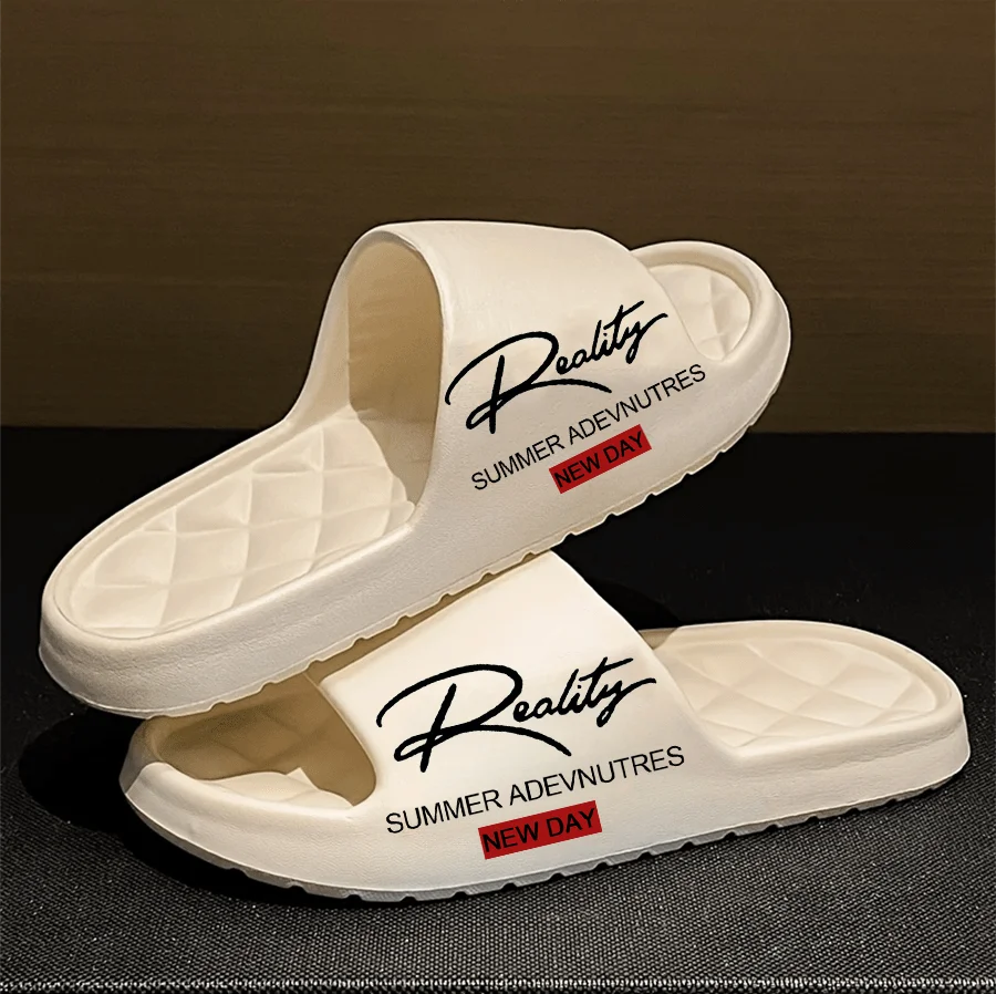 Men’s EVA Summer Slippers – Lightweight Soft Anti-Slip Indoor & Outdoor Casual Home Shoes with Innovative Design
