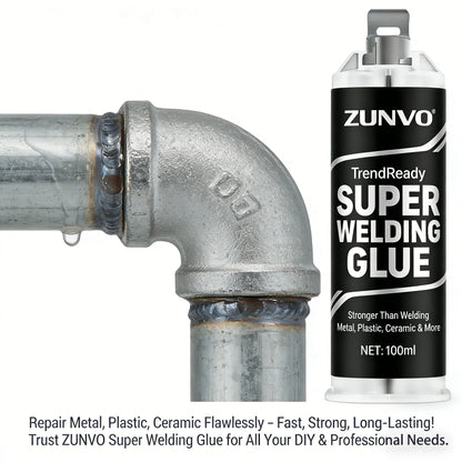 Super Welding Glue - Strong Bonding Adhesive for Metal, Plastic, and Ceramic Repairs