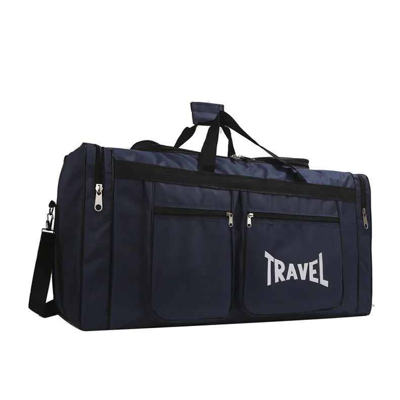 Foldable Travel Bag Y36A – Large Capacity Waterproof Business & Sports Duffel, Wear-Resistant Portable Handbag