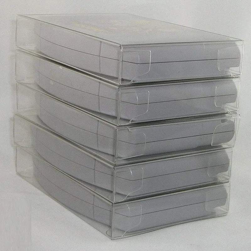 N64 Game Cartridge Protective Case – Ultra-Thin 0.3mm PET Transparent, Moisture-Proof for Vintage Gaming Collection