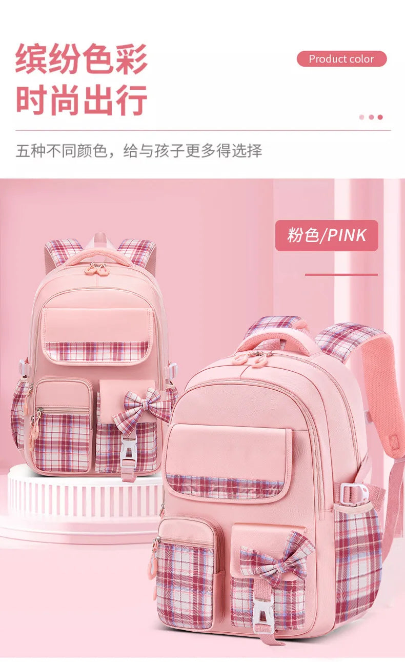 Children’s Princess School Backpack | Orthopedic Satchel for Girls, Primary School Book Bag & Knapsack