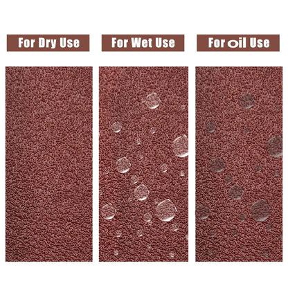 Aluminum Oxide Sandpaper Roll 9.5cm Wide – 60–600 Grit Abrasive Paper for Metal Grinding, Wood Polishing, Furniture & Car Detailing Use