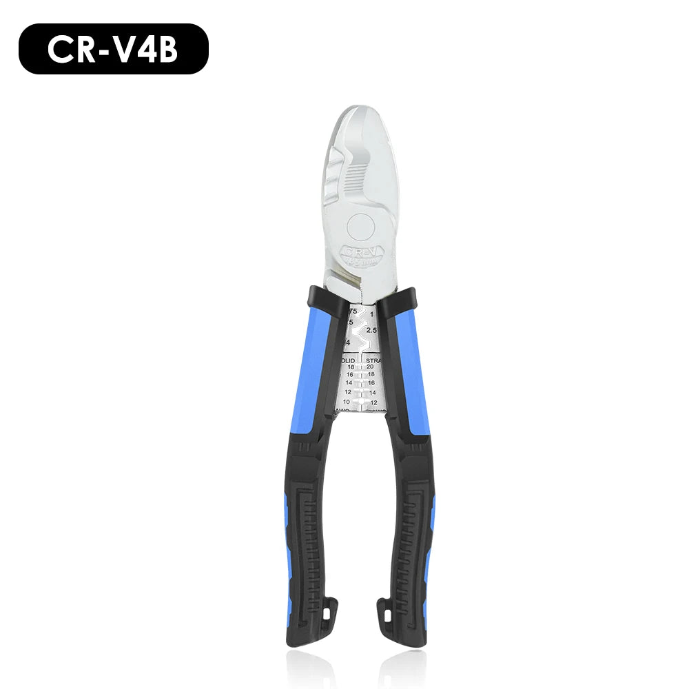 NEWACALOX 7" Multitool Pliers Set - Heavy-Duty Wire Stripper, Crimper & Cutter Hand Tool