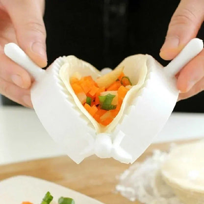 Dumpling Mold Press Tool – Ravioli, Pierogi & Empanada Dough Maker, Turnover Shaping Kitchen Accessory Mold
