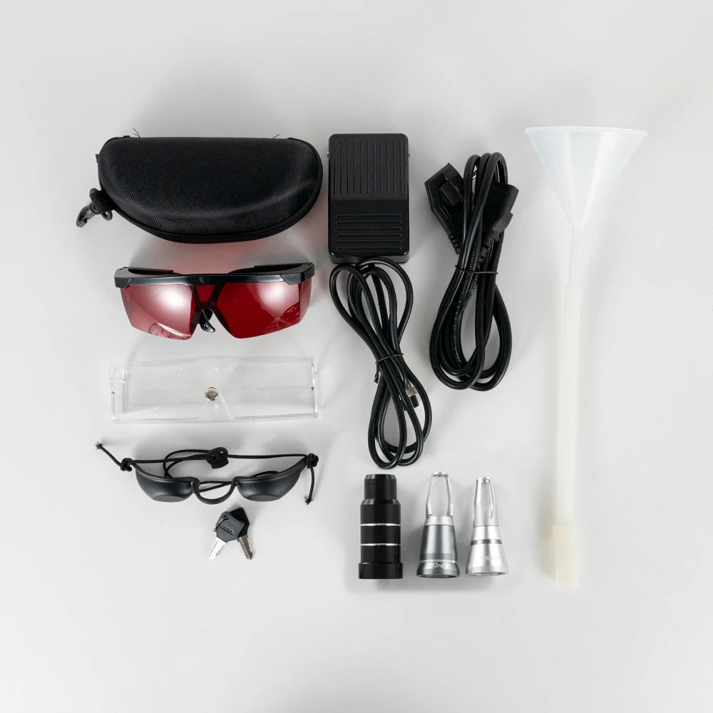 Q-Switch ND YAG Laser Machine – Tattoo & Eyebrow Removal, Mole & Freckle Whitening (532nm 755nm 1064nm)