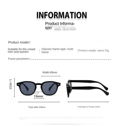 Vintage Rectangle Sunglasses – Luxury Designer Square Sun Glasses for Men & Women