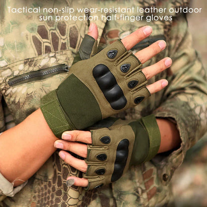 Tactical Motorcycle Gloves for Men & Women – Knuckle Protection, Full Finger Hunting, Shooting, & Cycling Bike Gloves