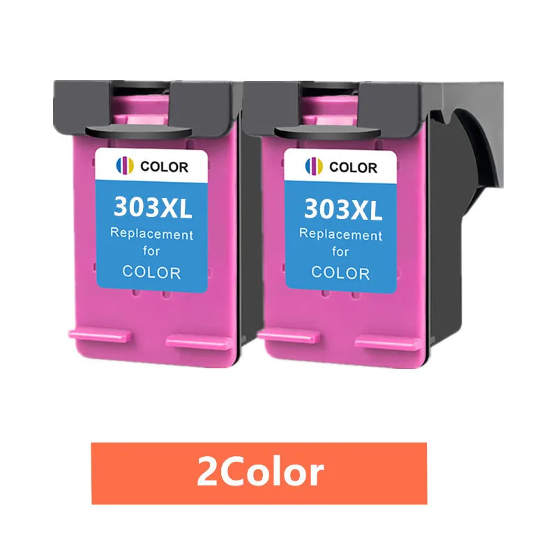 303XL Compatible Ink Cartridge Replacement for HP 303XL – High Yield Ink for HP Envy Photo 6220, 6230, 6232, 6234, 7130, 7134, 7830 Printers