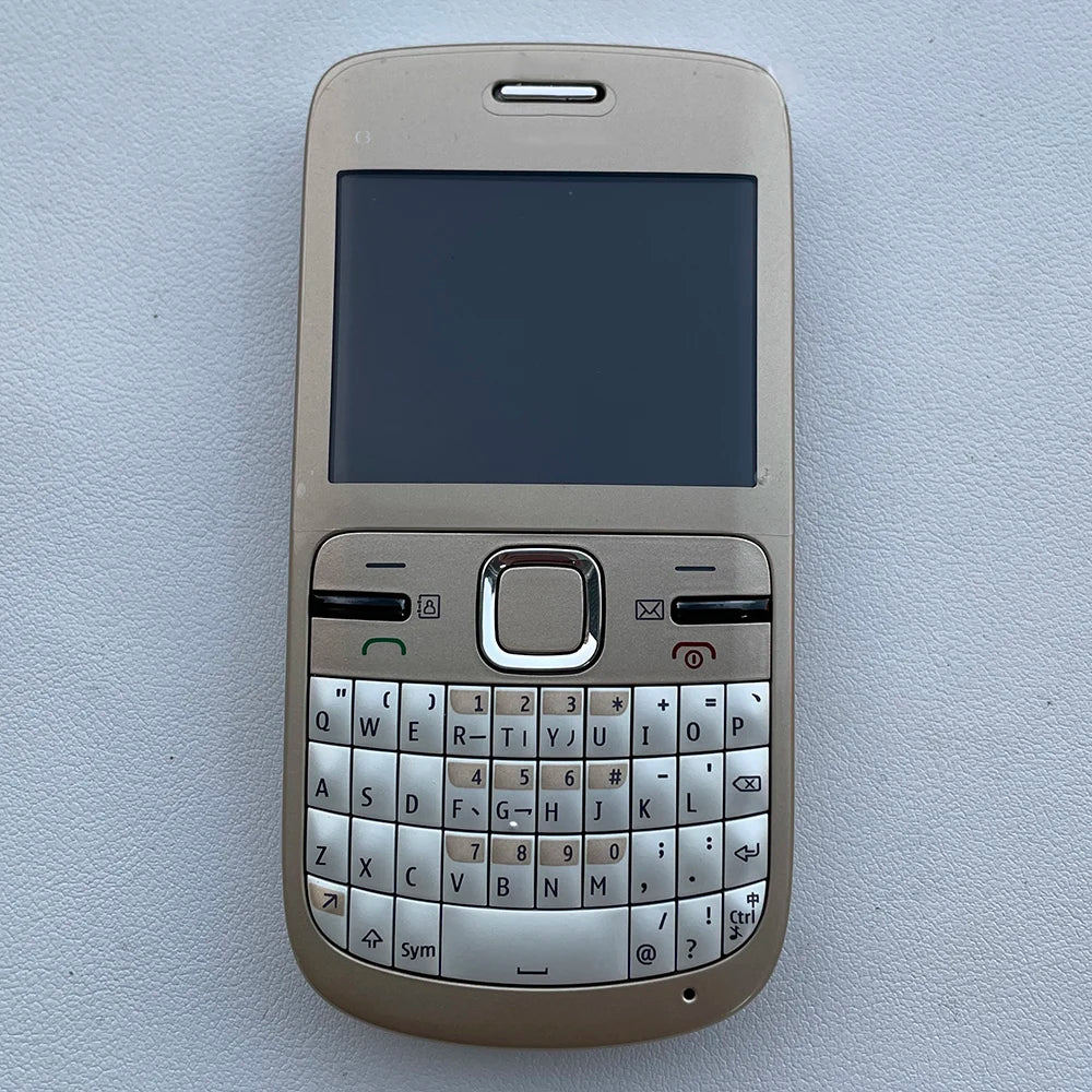 C3-00 Unlocked Mobile Phone - 2.4" GSM 2G QWERTY Keyboard Cellphone with 2MP Camera