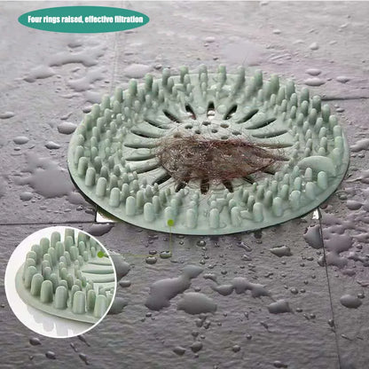 Sewer Hair Floor Drain Filter – Anti-Clogging Bathroom & Kitchen Sink Cover, Magic Hair Catcher Tool