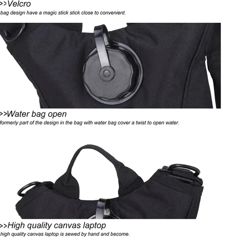 3L Waterproof Water Bag Backpack – Outdoor Sports, Cycling, Mountaineering Travel Hydration Pack