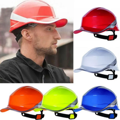 Diamond V High-Vis Reversible Hard Hat – Safety Protection Helmet for Construction