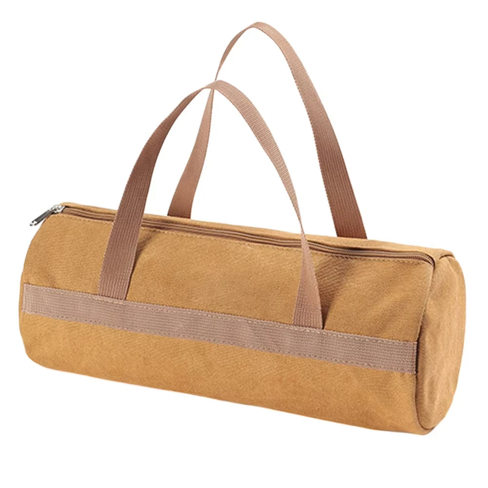Large Capacity Tent Peg Storage Bag - Lightweight Portable Pouch for Camping Stakes, Ground Nails and Outdoor Tools