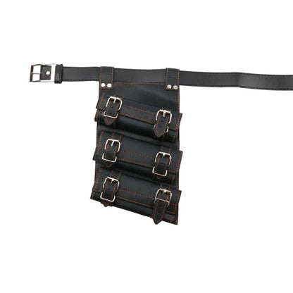 Anime Demon Cosplay Katana Belt & Sword Holster – 1/2/3 Tier Waist Holder for Japanese Samurai Knife & Real Size Sword Decor