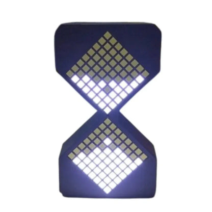 Cyber Style LED Electronic Hourglass Timer – Gravity Sensing Digital Sand Clock (1–30 Min), DIY Tech Desk Decor & Modern Home Decoration Gadget
