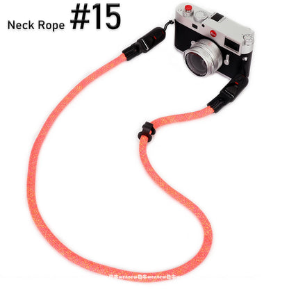 Nylon Rope Sling Quick Release Camera Strap – Wrist & Neck Shoulder Strap for Fujifilm, Sony, Nikon, Canon & Leica Mirrorless Cameras