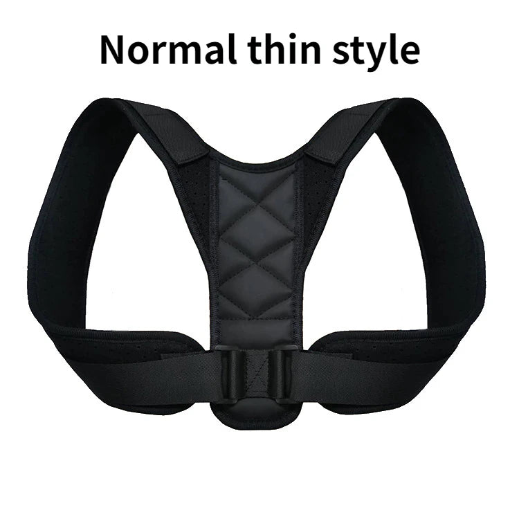 Adjustable Back & Shoulder Posture Corrector Belt — Clavicle & Spine Support for Home, Office & Sports | Upper Back & Neck Brace