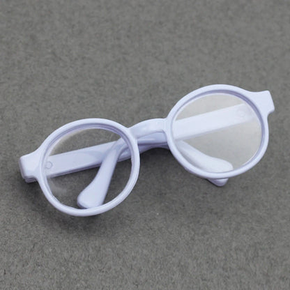 Labubu Doll Glasses – Cute Plastic Accessory for 10/15cm Cotton & Ropa Dolls