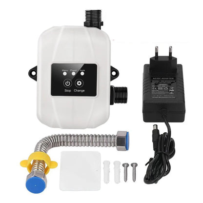 24V Automatic Water Pressure Booster Pump for Home Shower – Hot & Cold Faucet High Pressure Booster Pump (US/EU Compatible)