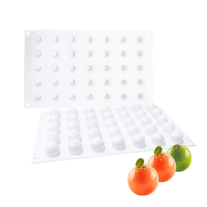 35-Cell Silicone Candy & Chocolate Mold — Jelly, Cake, Ice Cube & Dessert Baking Tool