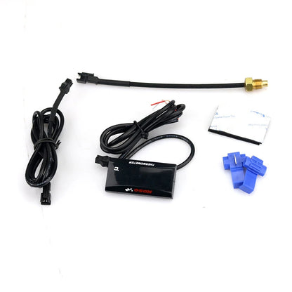 Universal Motorcycle Water Temperature Meter | LCD Display Digital Hygrometer Instrument | Thermometer Sensor | Motorbike Modification