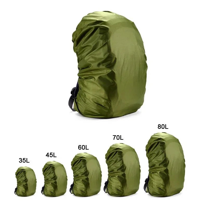 35-80L Waterproof Backpack Rain Cover – Outdoor Camping, Hiking & Mountaineering Bag Protector