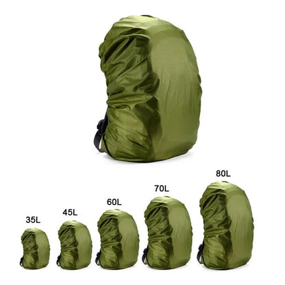 35-80L Waterproof Backpack Rain Cover – Outdoor Camping, Hiking & Mountaineering Bag Protector