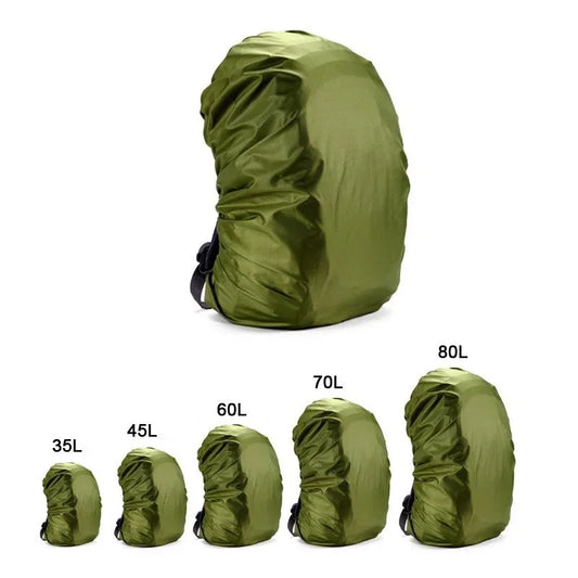 35-80L Waterproof Backpack Rain Cover – Outdoor Camping, Hiking & Mountaineering Bag Protector