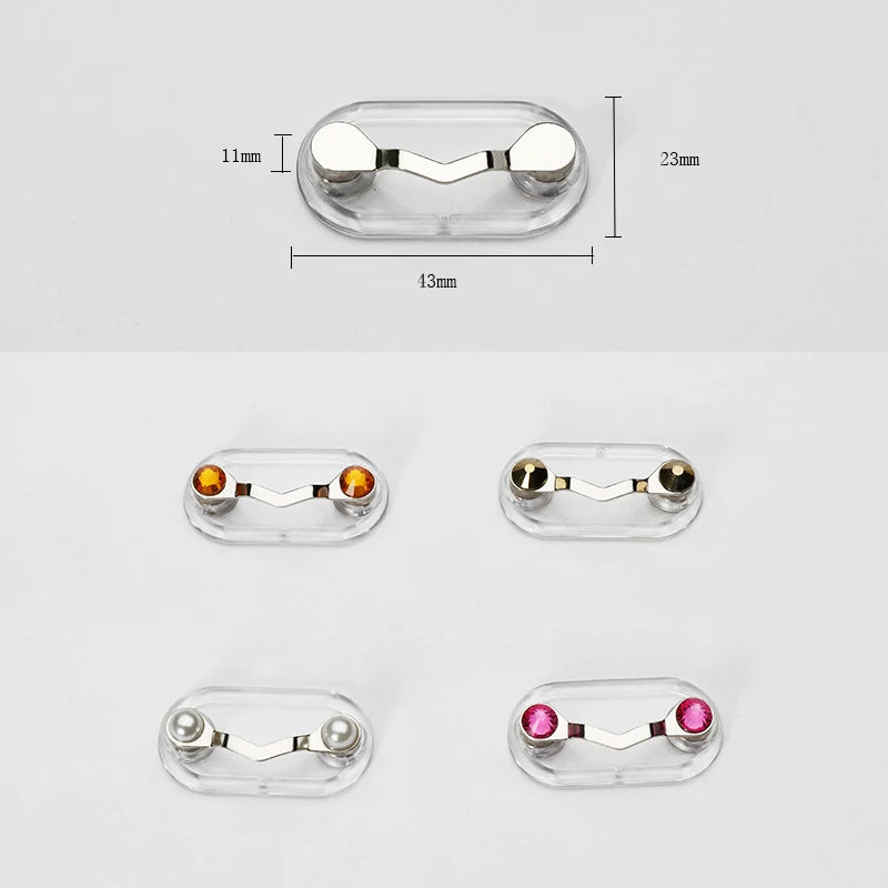 Magnetic Sunglasses Holder Clip - Multi-Purpose Glasses, Badge, Headset and Brooch Hanging Hook