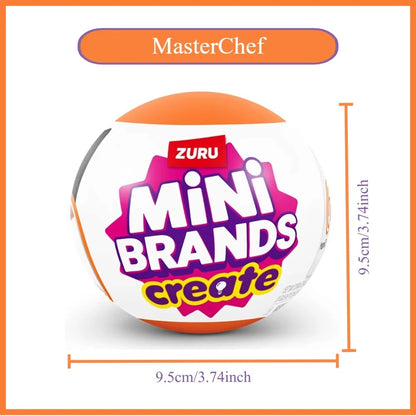 ZURU 5 Surprise Mini Brands Toy - Mystery Blind Box Miniature Collectible Surprise Gift for Kids
