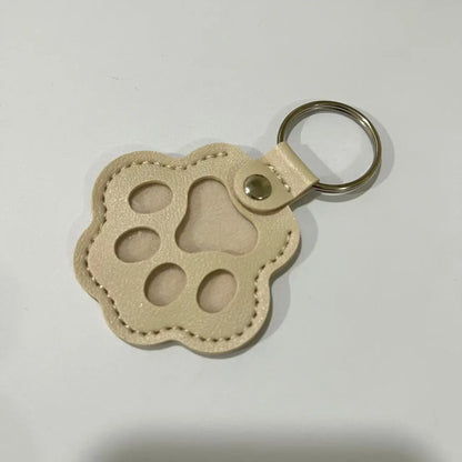 Dog & Cat Hair Storage Keychain – Cute Pet Keepsake Bag Pendant Car Keychain Gift