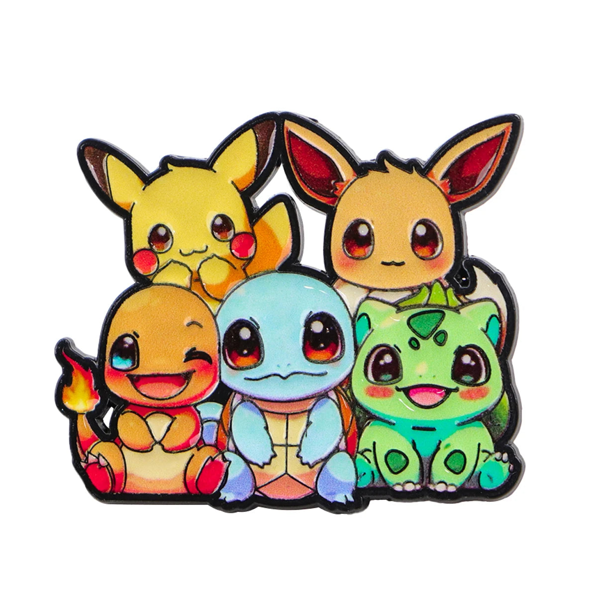 Cute Cartoon Animal Enamel Pins - Anime Figure Brooches for Backpacks, Clothing & Gifts