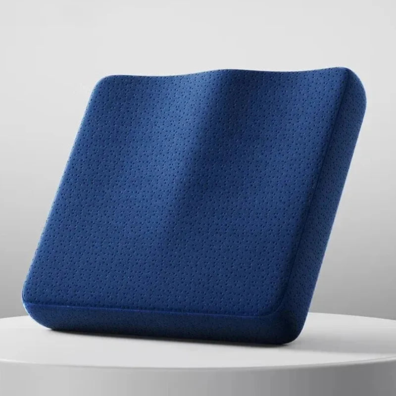 Ergonomic Memory Foam Seat Cushion for Office & Car - Anti-Hemorrhoid Tailbone Pillow for Comfort