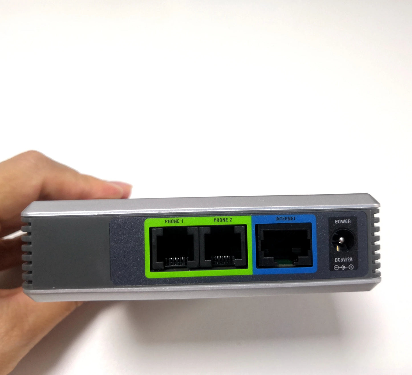 New Unlocked PAP2T SIP VOIP Phone Adapter - Dual FXS Phone Ports VoIP Gateway