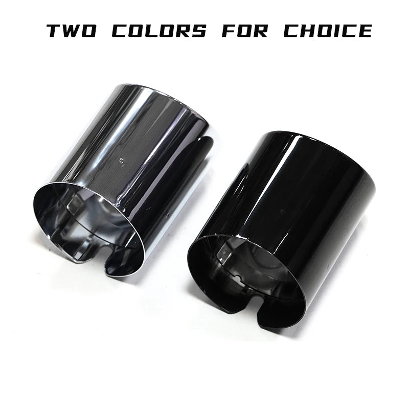 Car Exhaust Tip for BMW X3 G01 & X4 G02 — Stainless Steel Muffler Exhaust Pipe Nozzle 2019-2022