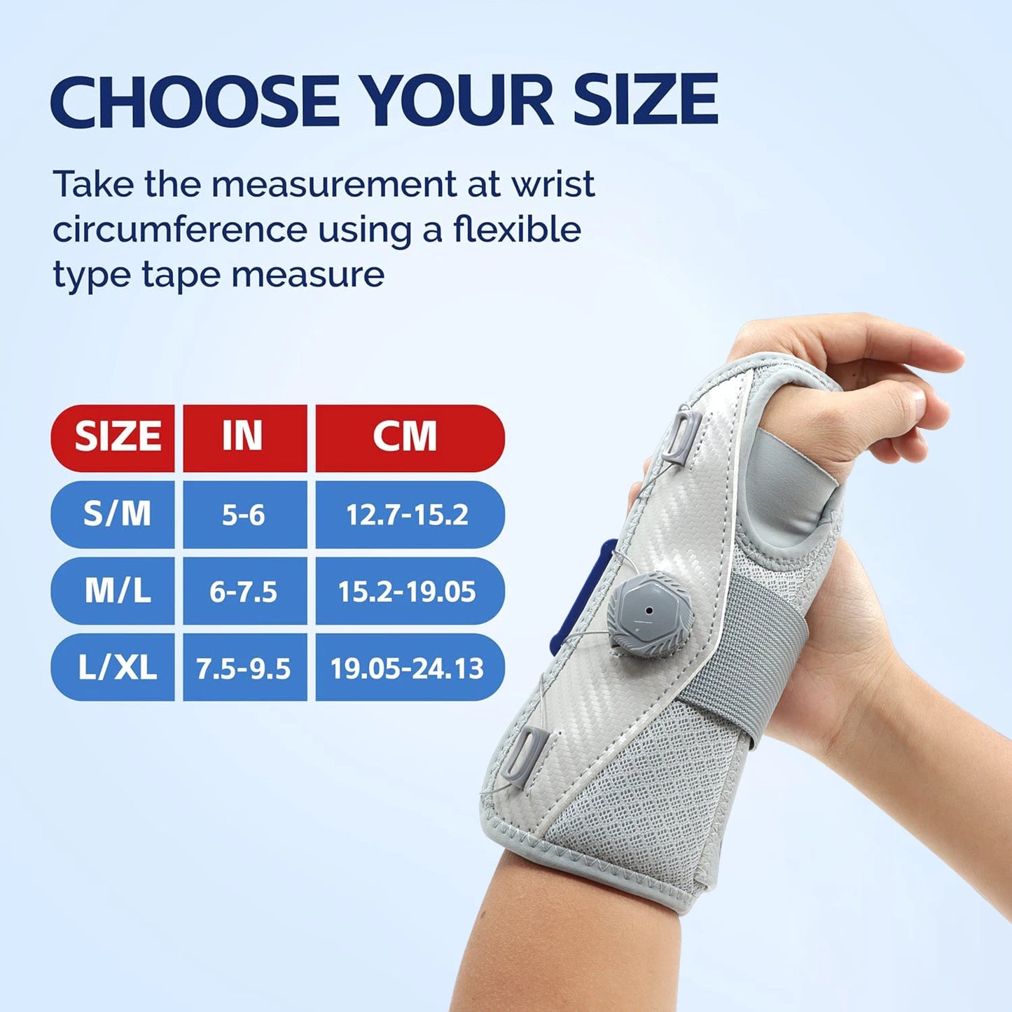 Adjustable Wrist Brace - Carpal Tunnel, Tendonitis & Sprain Support for Men and Women