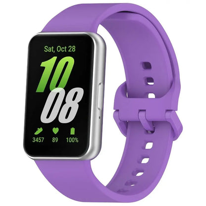 Silicone Sport Strap for Samsung Galaxy Fit 3 - Replacement Fitness Watchband Bracelet Accessory