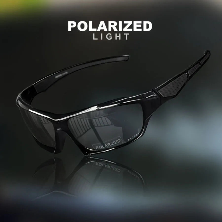 Fashion Polarized Sports Sunglasses — Round Metal Frame UV400 Eyewear for Men & Women, UV Protection