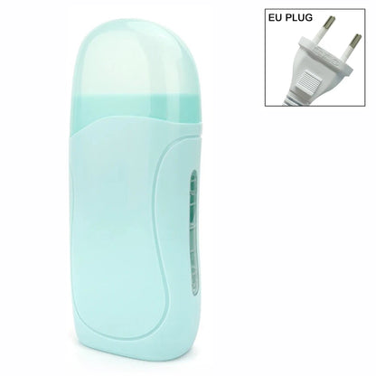Unisex Hot Roll-On Wax Hair Removal Kit with Depilatory Cream, Wax Heater & Cartridge Warmer – Professional Waxing Set