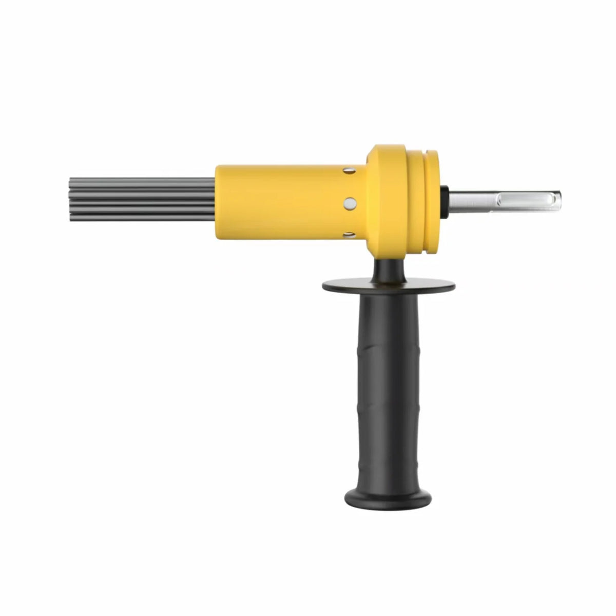 SDS Plus Deburring Tool - Detachable Handle Needle Deslagger for Rust Removal & Metal Edge Finishing