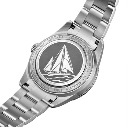 Men’s Automatic Mechanical Watch – Super Luminous Bezel, Japan NH35 Movement, 150M Waterproof Diving Watch