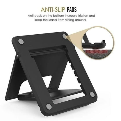 Cadaget Flexible Foldable Phone & Tablet Stand – Portable Mobile Holder & Desk Bracket for Smartphones